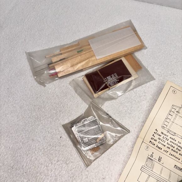 Con-Cor Models 40 Ton U S R A Box Car New Concept Kit Instructions Orig Box '50s - Picture 6 of 8